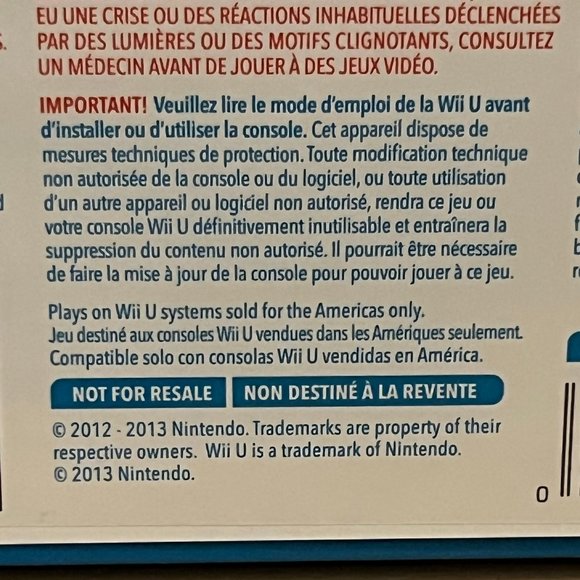 New Super Mario Bros. U + New Super Luigi U (Wii U, 2015) - Tested - Picture 5 of 5